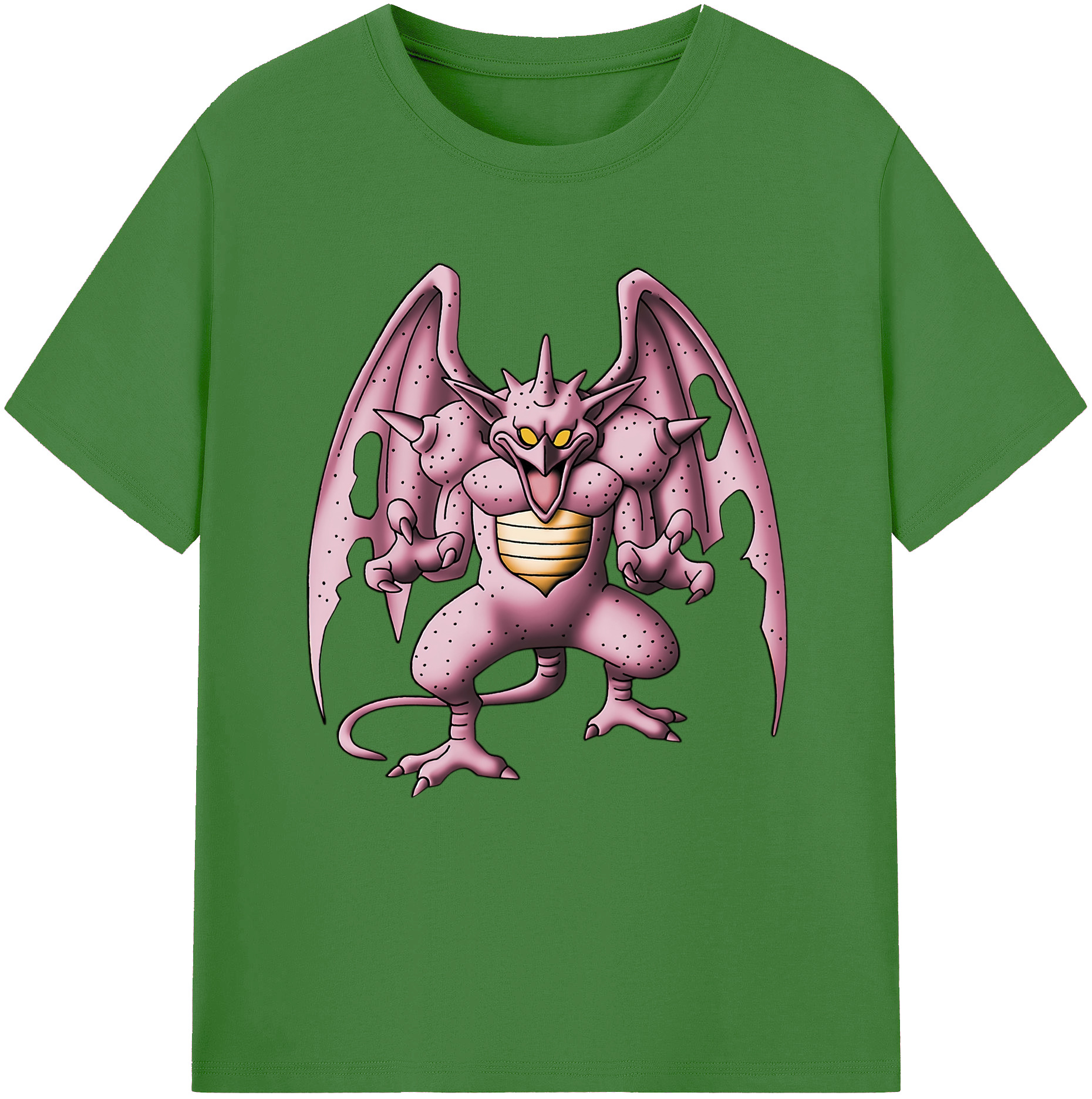 （画像用） ドラゴンクエスト Doragon Kuesuto Dragon Quest レディースカジュアルプリントTシャツ（綿100％）